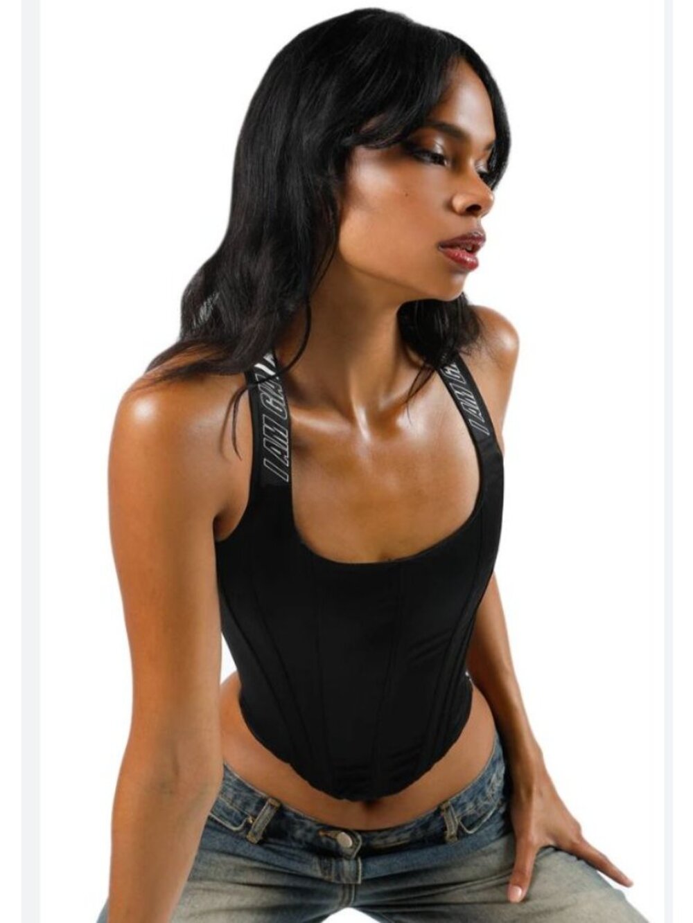 I. AM. GIA Siobhan Satin Corset Size XS - Picture 3 of 10
